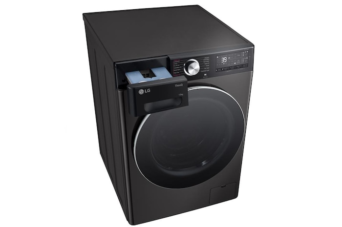 LG 13kg AI DD™ ezDispense™ Washing Machine + 10kg Dual Inverter Heat Pump™ Tumble Dryer Bundle, F4Y913BCTA1.FDV11